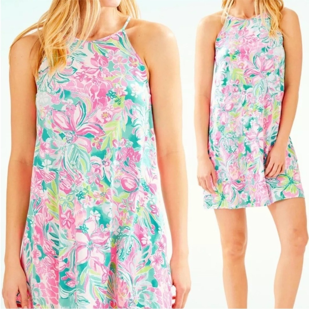Lilly Pulitzer Margot Swing Dress SZ XS Hot On The Scene